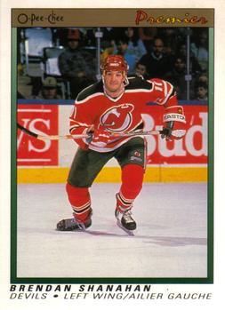 1990-91 O-Pee-Chee Premier #105 Brendan Shanahan Front