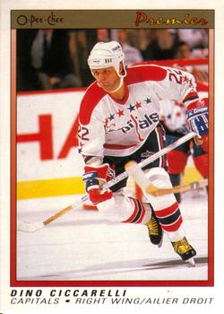 1990-91 O-Pee-Chee Premier #14 Dino Ciccarelli Front
