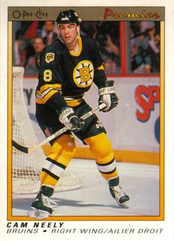 1990-91 O-Pee-Chee Premier #82 Cam Neely Front