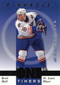 1997-98 Pinnacle Be a Player - One Timers #6 Brett Hull Front