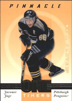 1997-98 Pinnacle Be a Player - One Timers #7 Jaromir Jagr Front