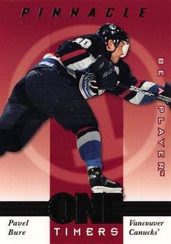 1997-98 Pinnacle Be a Player - One Timers #12 Pavel Bure Front