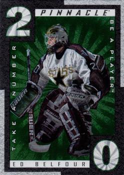 1997-98 Pinnacle Be a Player - Take a Number #TN3 Ed Belfour Front