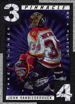 1997-98 Pinnacle Be a Player - Take a Number #TN6 John Vanbiesbrouck Front