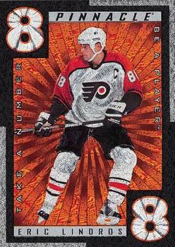1997-98 Pinnacle Be a Player - Take a Number #TN10 Eric Lindros Front