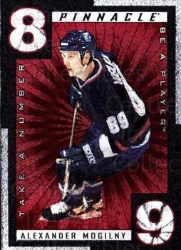 1997-98 Pinnacle Be a Player - Take a Number #TN18 Alexander Mogilny Front