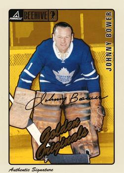 1997-98 Pinnacle Beehive - Golden Originals Authentic Signatures #57 Johnny Bower Front