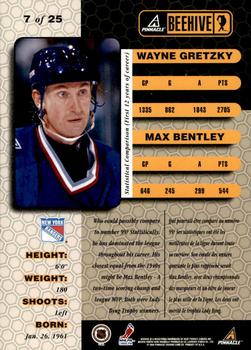1997-98 Pinnacle Beehive - Beehive Gold Team #7 Wayne Gretzky Back