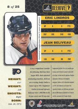 1997-98 Pinnacle Beehive - Beehive Gold Team #8 Eric Lindros Back