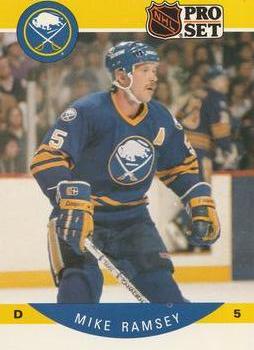 1990-91 Pro Set #28 Mike Ramsey Front