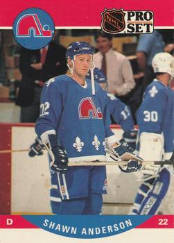 1990-91 Pro Set #513 Shawn Anderson Front