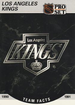 1990-91 Pro Set #573 Los Angeles Kings Logo Front