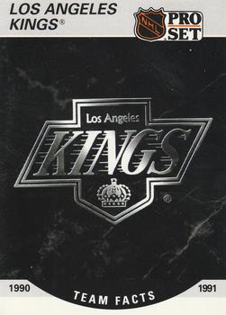 1990-91 Pro Set #573 Los Angeles Kings Logo Front
