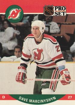 1990-91 Pro Set #623 Dave Marcinyshyn Front