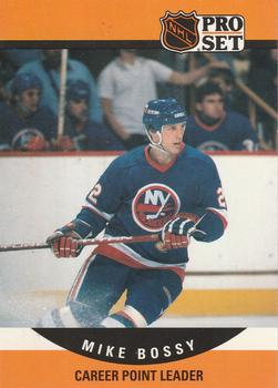 1990-91 Pro Set #650 Mike Bossy Front