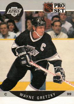 1990-91 Pro Set #118 Wayne Gretzky Front