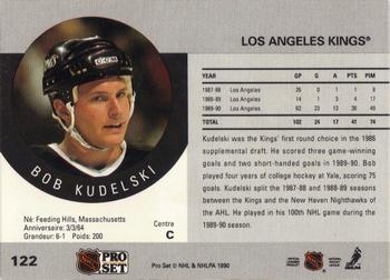 1990-91 Pro Set #122 Bob Kudelski Back