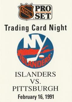 1990-91 Pro Set #NNO Trading Card Night Front