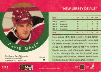 David Maley New Jersey Devils Red Ferland Game Worn Gloves – 1989-90