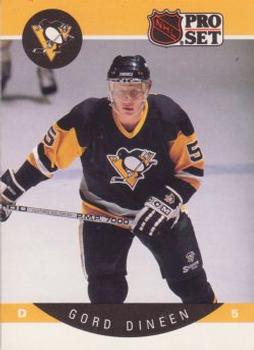 1990-91 Pro Set #233 Gord Dineen Front