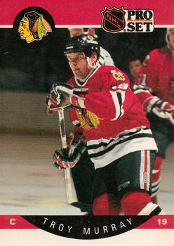 1990-91 Pro Set #57 Troy Murray Front
