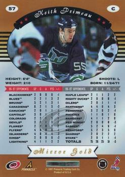 1997-98 Pinnacle Certified - Mirror Gold #57 Keith Primeau Back