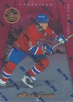 1997-98 Pinnacle Certified - Certified Red #58 Mark Recchi Front
