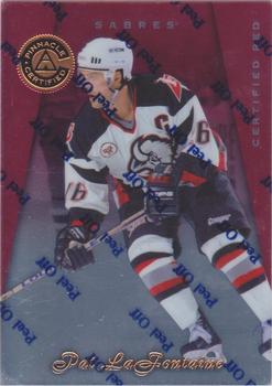 1997-98 Pinnacle Certified - Certified Red #80 Pat LaFontaine Front