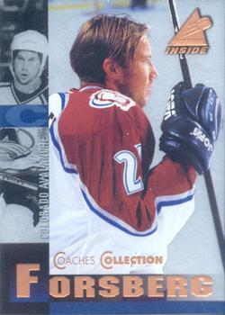 1997-98 Pinnacle Inside - Coaches Collection #8 Peter Forsberg Front