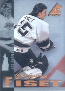 1997-98 Pinnacle Inside - Coaches Collection #23 Stephane Fiset Front