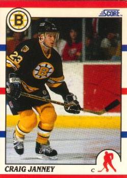 1990-91 Score American #118 Craig Janney Front