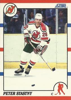 1990-91 Score American #96 Peter Stastny Front