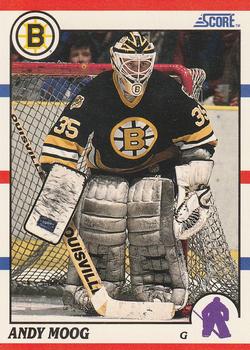 1990-91 Score American #140 Andy Moog Front