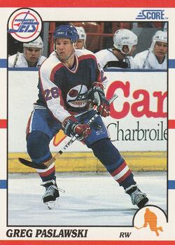 1990-91 Score American #249 Greg Paslawski Front