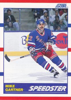 1990-91 Score American #333 Mike Gartner Front