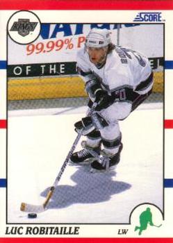 1990-91 Score American #150 Luc Robitaille Front