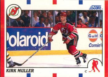 1990-91 Score American #160 Kirk Muller Front