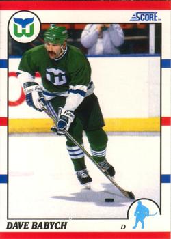1990-91 Score American #172 Dave Babych Front