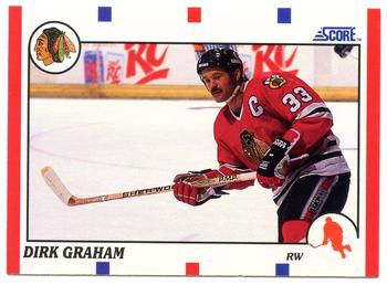 1990-91 Score American #17 Dirk Graham Front