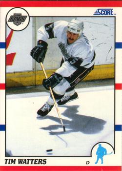 1990-91 Score American #204 Tim Watters Front