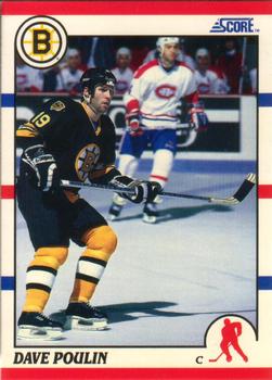 1990-91 Score American #217 Dave Poulin Front