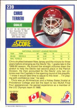  (CI) Chris Terreri Hockey Card 1992-93 Pro Set (base) 97 Chris  Terreri : Collectibles & Fine Art