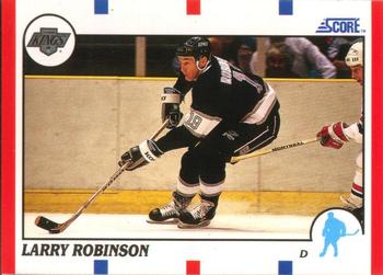 1990-91 Score American #260 Larry Robinson Front