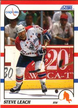 1990-91 Score American #279 Steve Leach Front