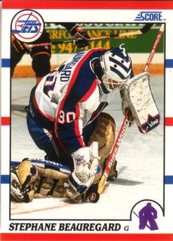 1990-91 Score American #282 Stephane Beauregard Front