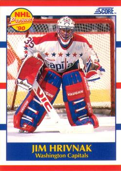 1990-91 Score American #386 Jim Hrivnak Front