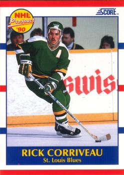 1990-91 Score American #396 Rick Corriveau Front