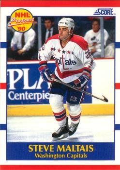 1990-91 Score American #417 Steve Maltais Front