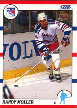 1990-91 Score American #45 Randy Moller Front