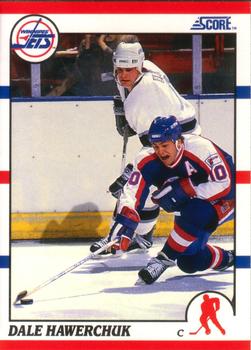 1990-91 Score American #50 Dale Hawerchuk Front